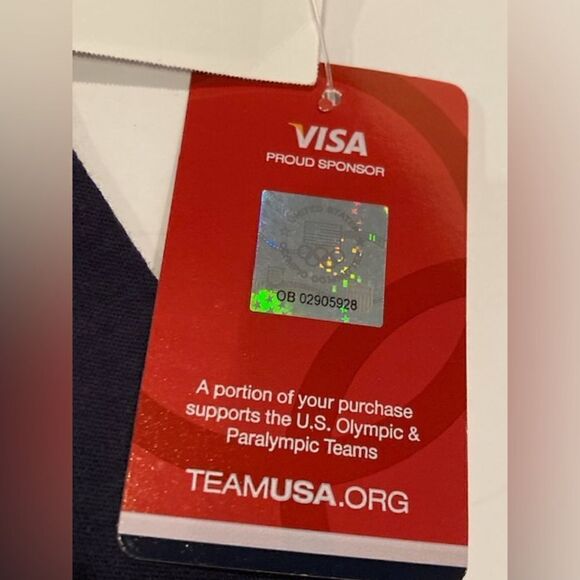 NWT Team USA Toddler T-Shirt United States Olympic Apparel Size 2T Navy Blue - Picture 4 of 10